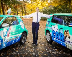 Dr. James Dores with the Dores Dental Cars in East Longmeadow, MA Dr. James Dores with the Dores Dental Cars in East Longmeadow, MA