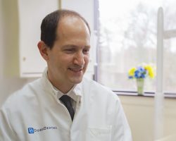 Dr. James Dores at Dores Dental Clinic in East Longmeadow, MA Dr. James Dores at Dores Dental Clinic in East Longmeadow, MA